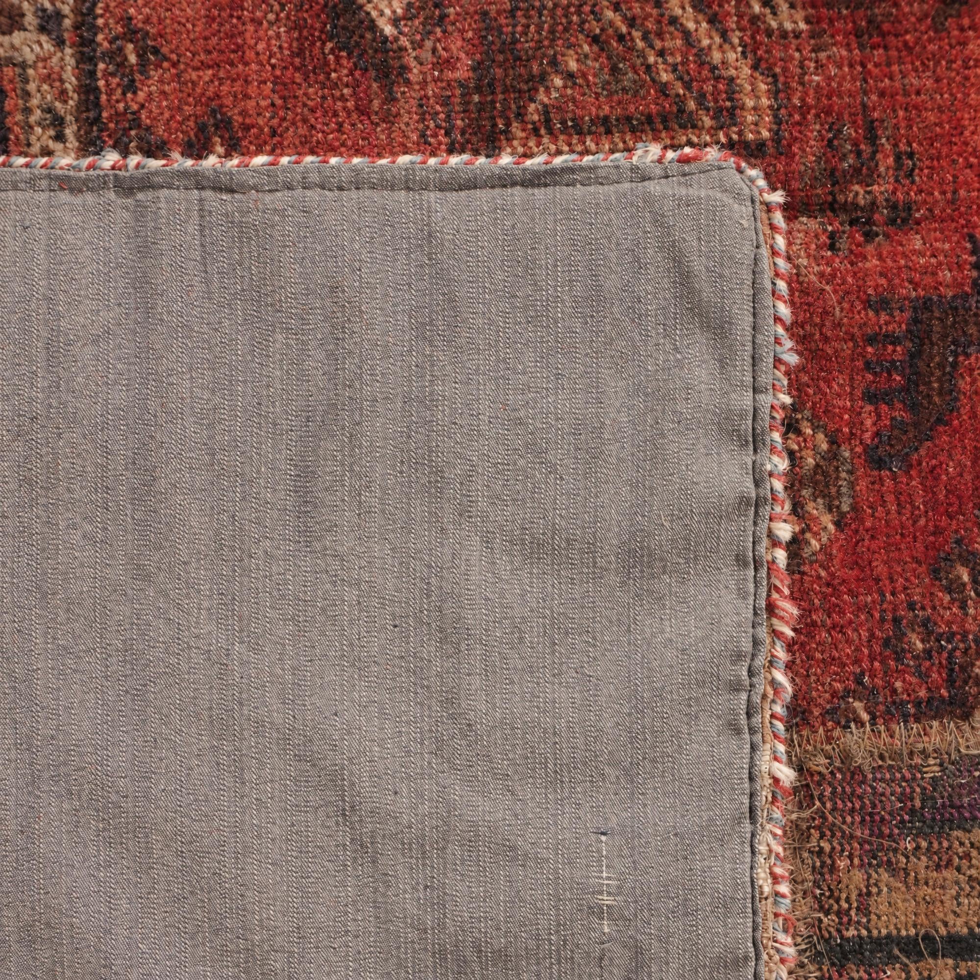 170cm x 245cm Hand Knotted Ultra Vintage Persian Wool Rug