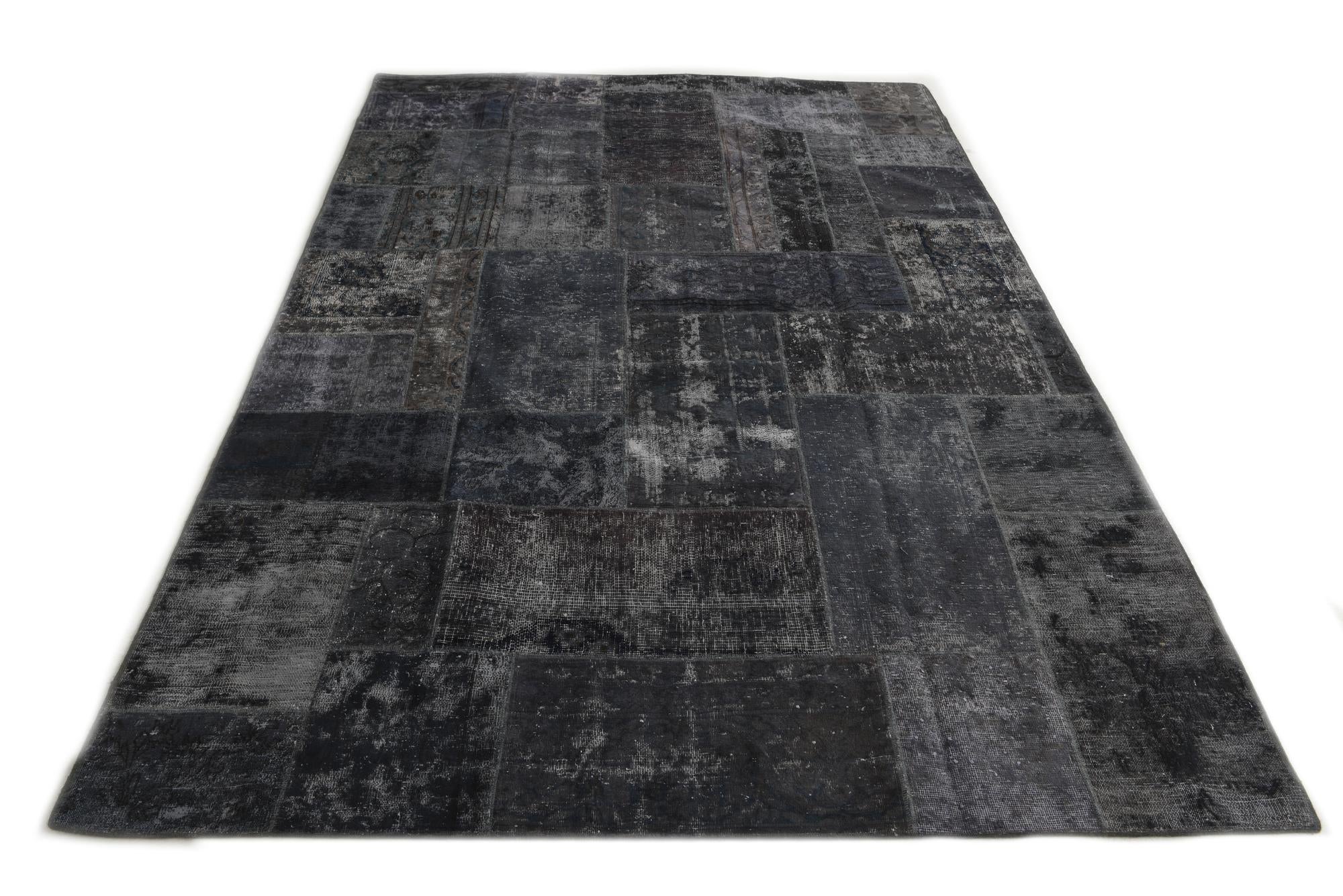 6' x 9' Hand Knotted Ultra Vintage Persian Wool Rug