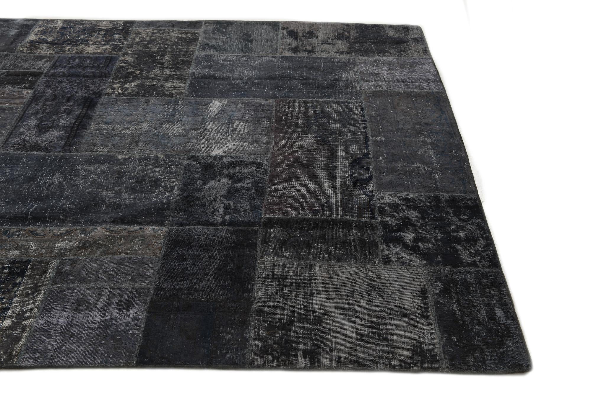 6' x 9' Hand Knotted Ultra Vintage Persian Wool Rug