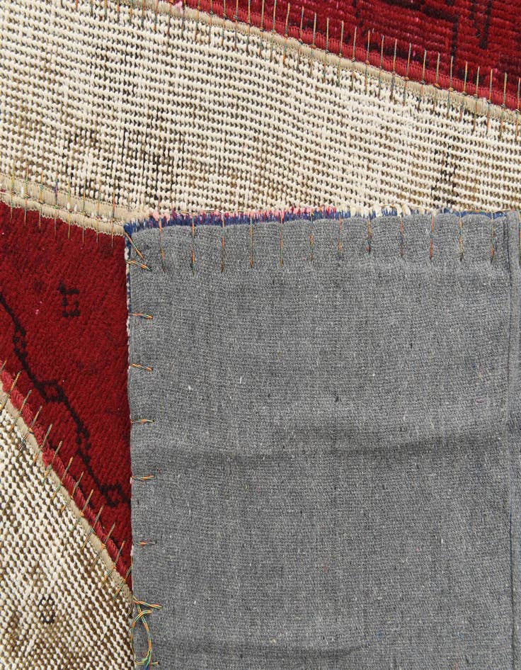 Detail image of 7' x 9' 2  Hand Knotted Ultra Vintage Persian Wool Rug