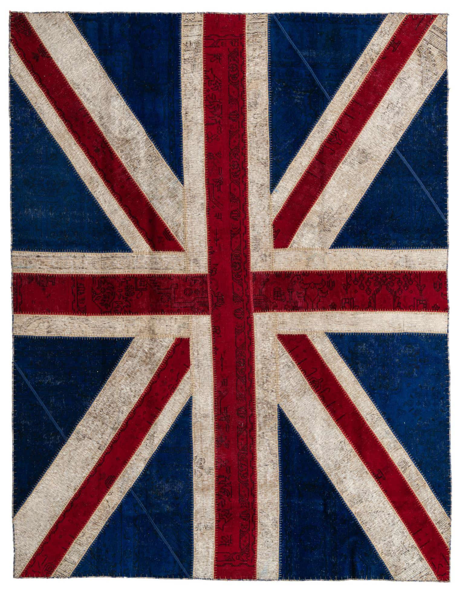 Primary image 7' x 9' 2  Hand Knotted Ultra Vintage Persian Wool Rug