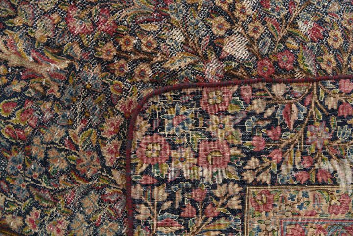 8' 5 x 11' 7 Hand Knotted Ultra Vintage Persian Wool Rug
