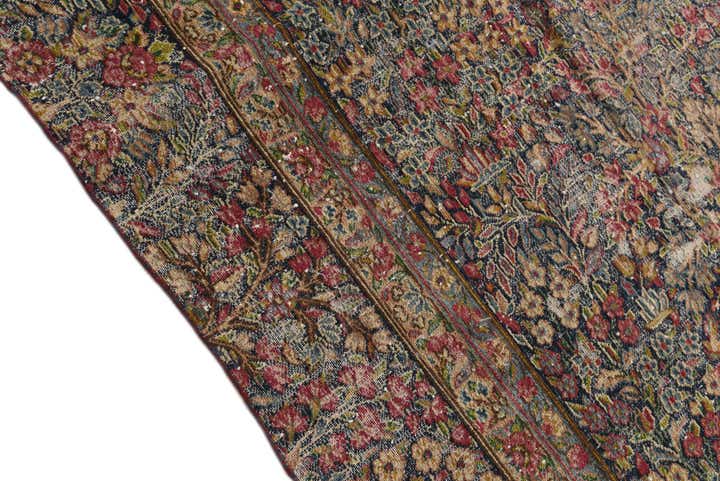 8' 5 x 11' 7 Hand Knotted Ultra Vintage Persian Wool Rug