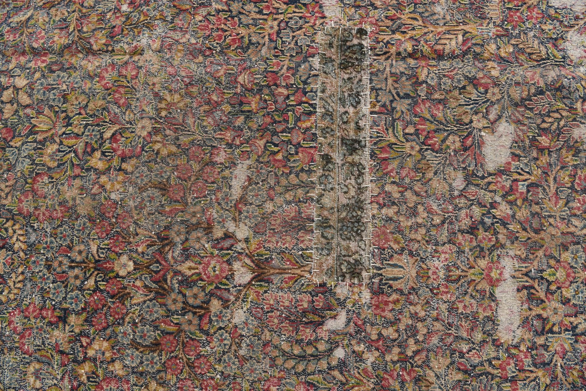 8' 5 x 11' 7 Hand Knotted Ultra Vintage Persian Wool Rug