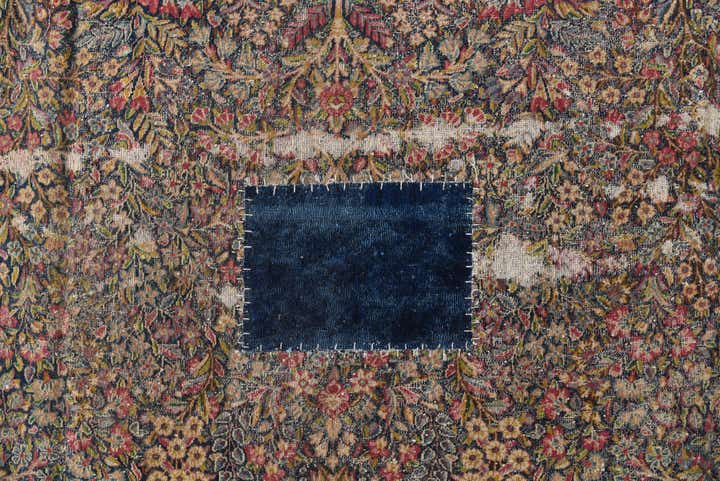 8' 5 x 11' 7 Hand Knotted Ultra Vintage Persian Wool Rug