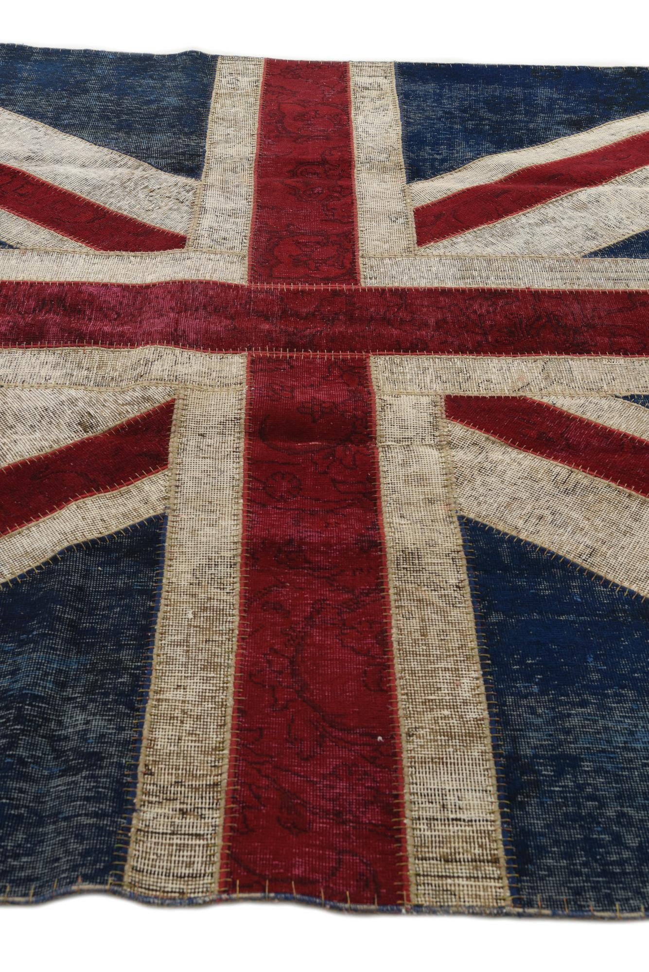 7' x 9' 1 Hand Knotted Ultra Vintage Persian Wool Rug