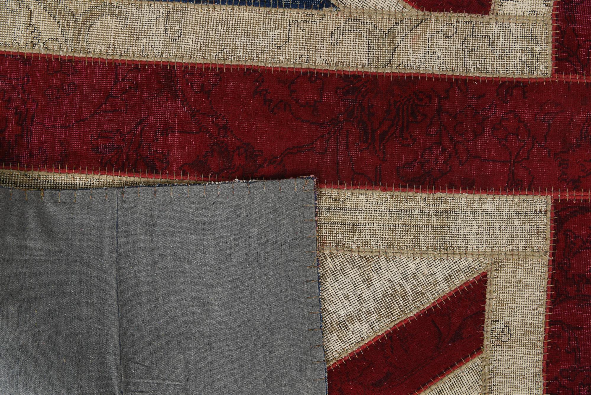 7' x 9' 1 Hand Knotted Ultra Vintage Persian Wool Rug
