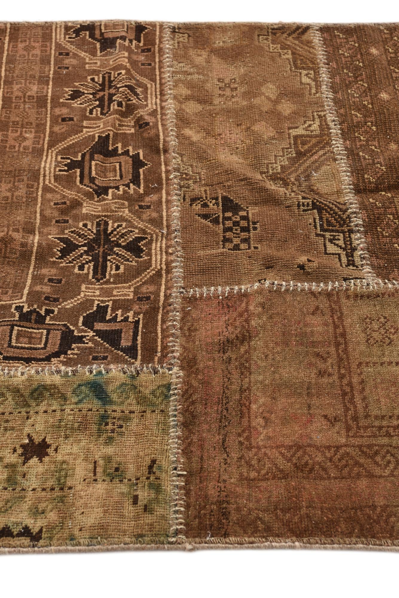 3' 3 x 5' 3 Hand Knotted Ultra Vintage Persian Wool Rug