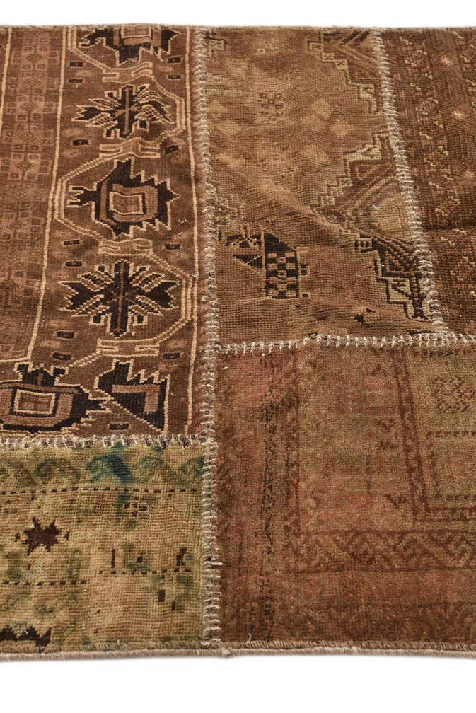 3' 3 x 5' 3 Hand Knotted Ultra Vintage Persian Wool Rug