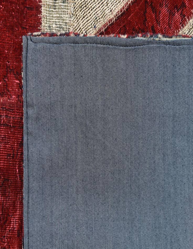 Detail image of 4' 9 x 6' 8  Hand Knotted Ultra Vintage Persian Wool Rug