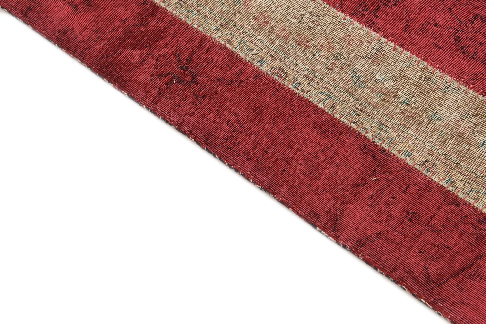 8' x 10' Hand Knotted Ultra Vintage Persian Wool Rug