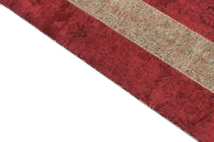 8' x 10' Hand Knotted Ultra Vintage Persian Wool Rug