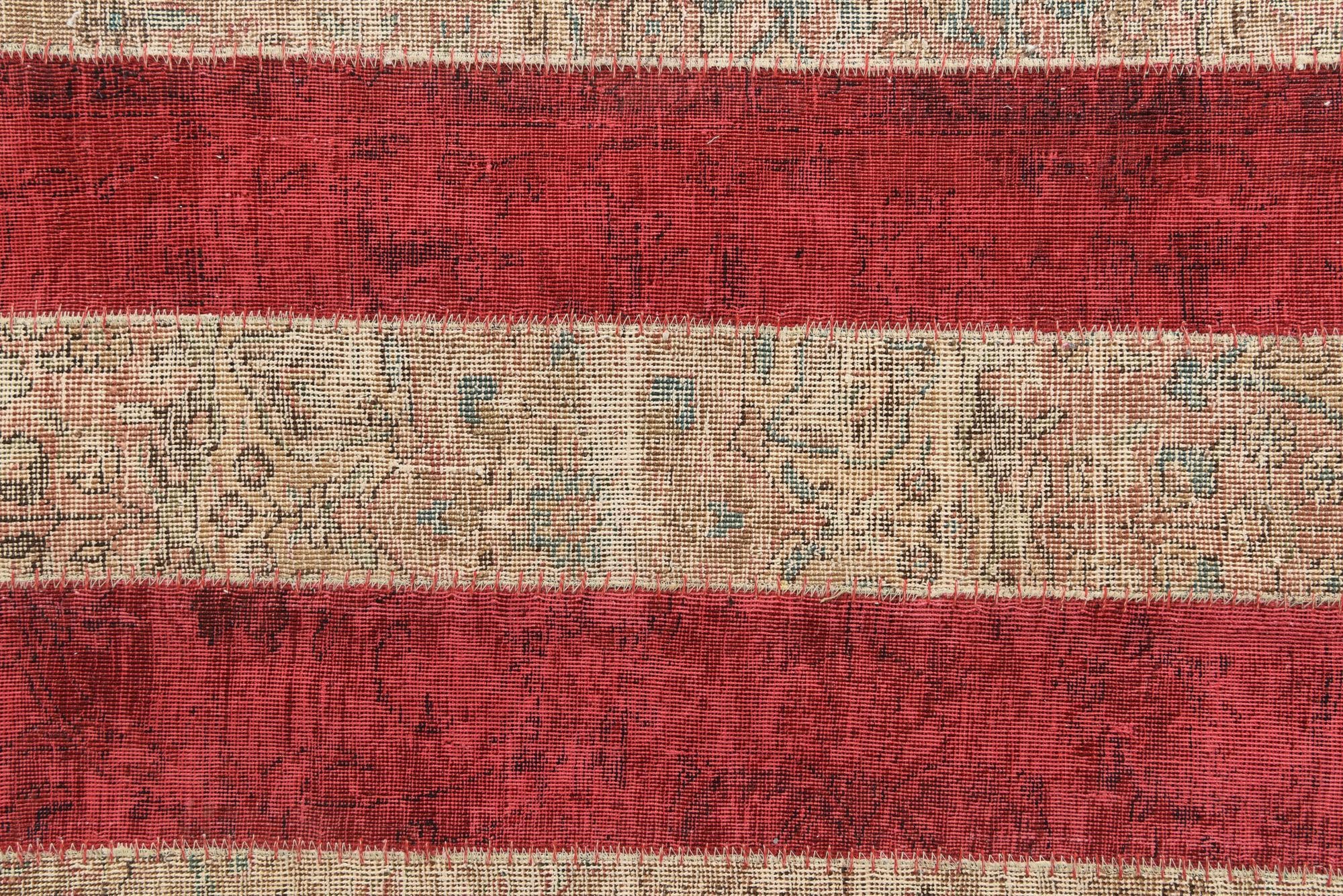 8' x 10' Hand Knotted Ultra Vintage Persian Wool Rug