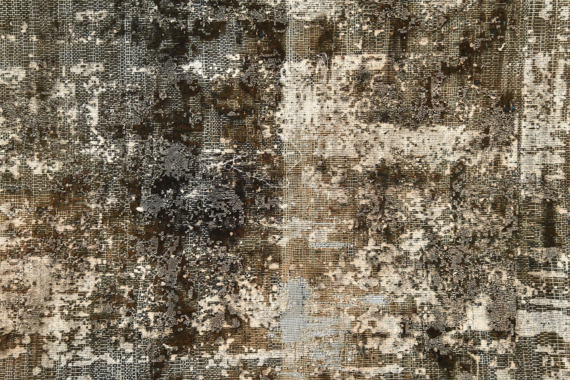 6' 10 x 8' 9 Hand Knotted Ultra Vintage Persian Wool Rug