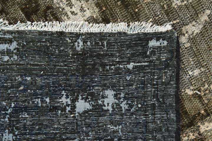 6' 10 x 8' 9 Hand Knotted Ultra Vintage Persian Wool Rug