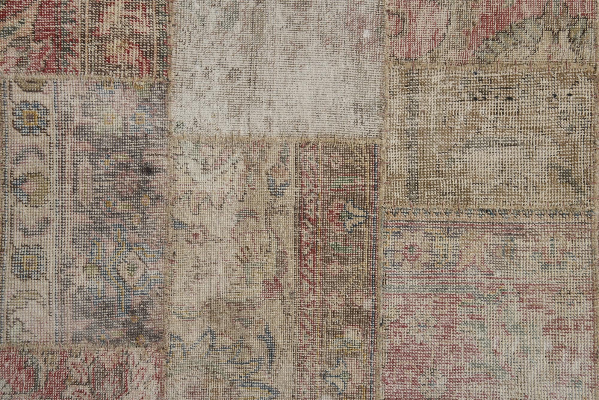 5' x 6' 7 Hand Knotted Ultra Vintage Persian Wool Rug