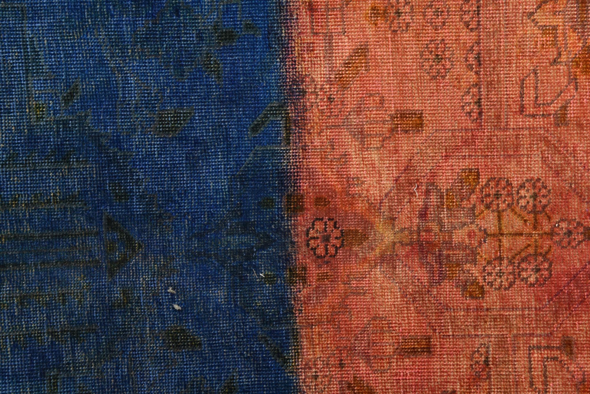 10' x 12' 6 Hand Knotted Ultra Vintage Persian Wool Rug