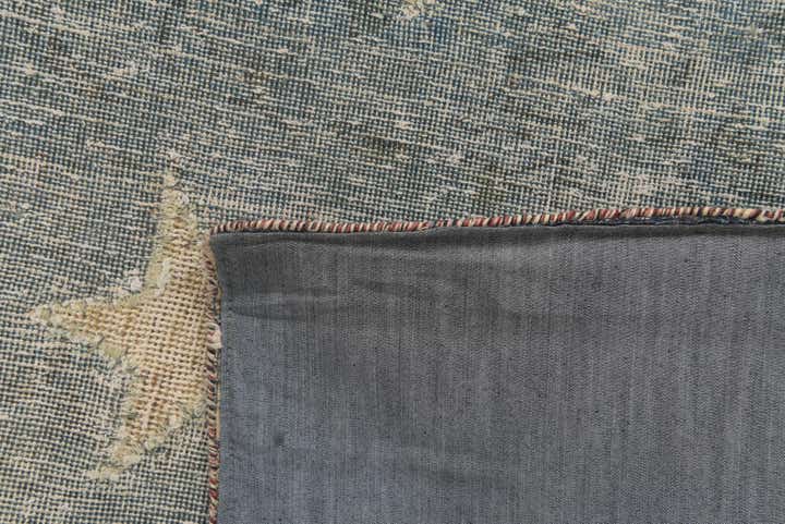 6' 2 x 9' 7 Hand Knotted Ultra Vintage Persian Wool Rug