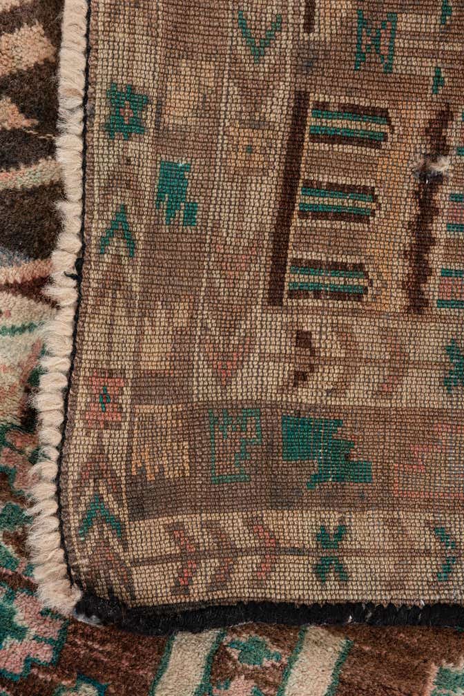 2' 5 x 4' Hand Knotted Ultra Vintage Persian Wool Rug
