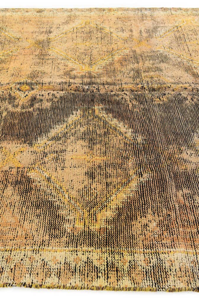 4' 8 x 7' 1 Hand Knotted Ultra Vintage Persian Wool Rug