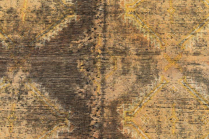 4' 8 x 7' 1 Hand Knotted Ultra Vintage Persian Wool Rug