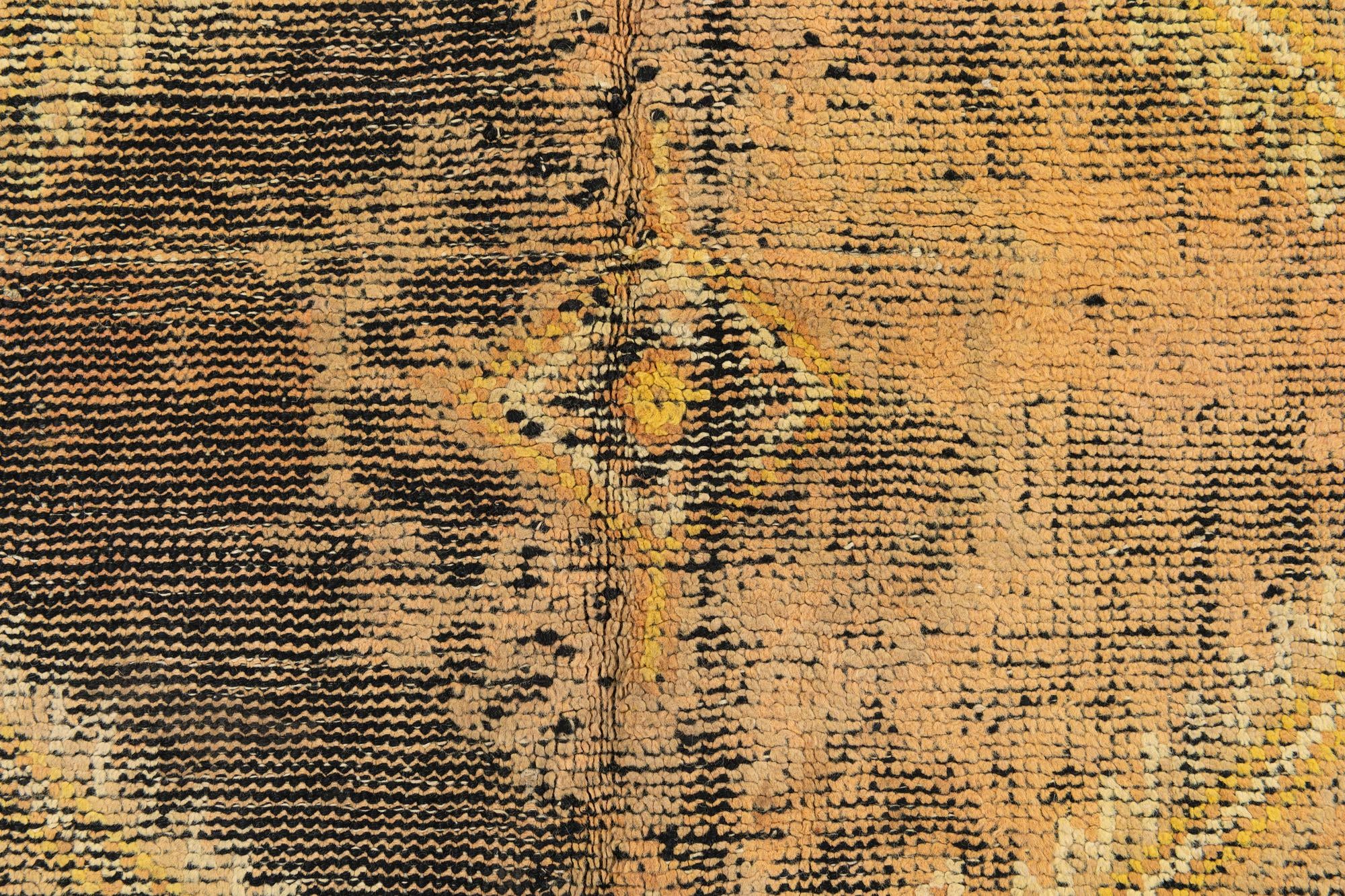 4' 8 x 7' 1 Hand Knotted Ultra Vintage Persian Wool Rug