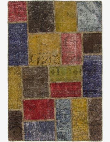 2' 10 x 4' 3 Hand Knotted Ultra Vintage Persian Wool Rug