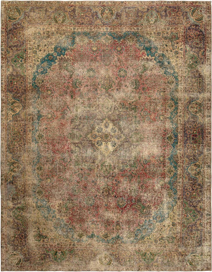 Detail image of 9' 9 x 12' 11 Vintage Royal Wool Rug
