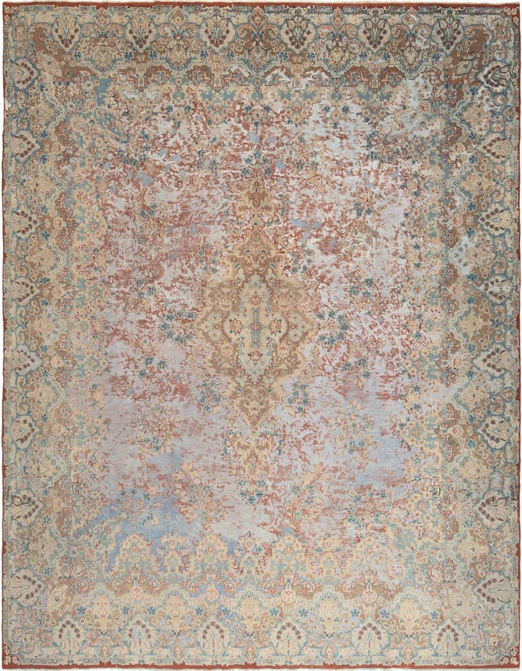 Detail image of 9' 7 x 13' 5 Vintage Royal Wool Rug