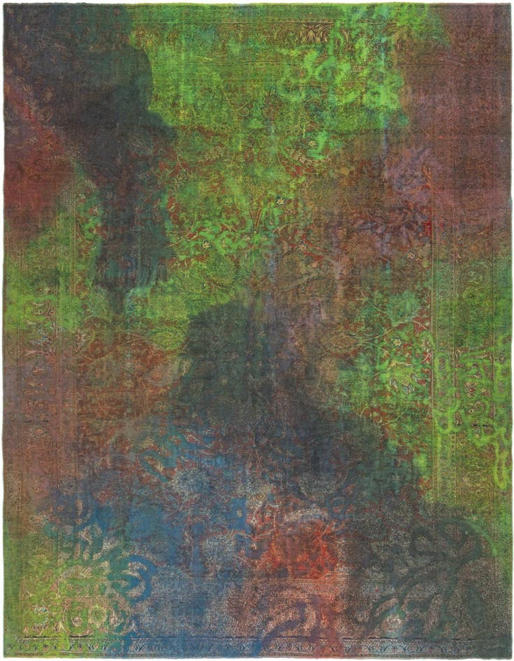Detail image of 9' 11 x 13' 2 Vintage Royal Wool Rug