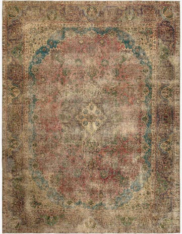 9' 9 x 12' 11 Vintage Royal Wool Rug
