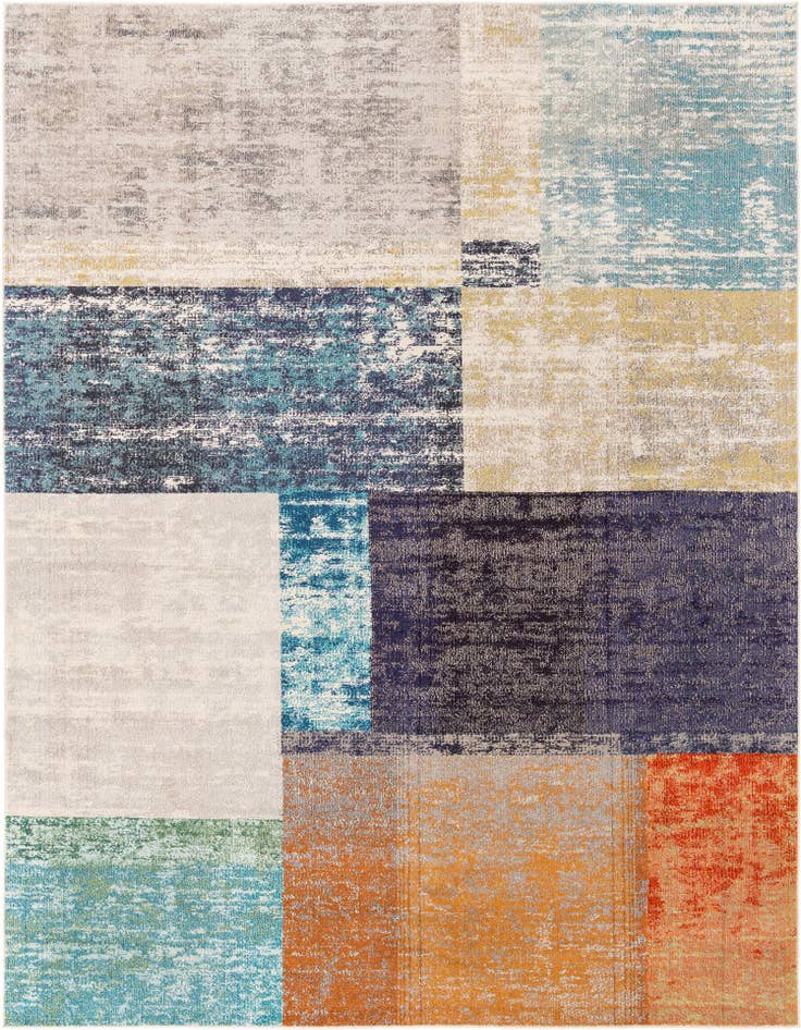 Detail image of 9' x 12' Washable Vivid Rug
