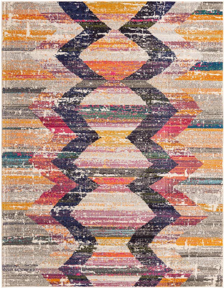 Detail image of 6' x 9' Washable Vivid Rug