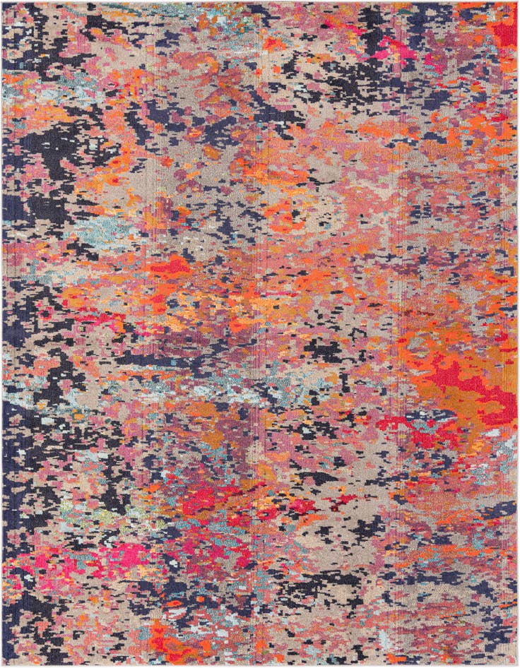 Detail image of 9' x 12' Washable Vivid Rug