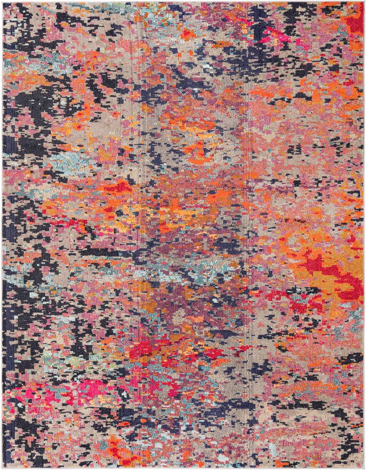 Detail image of 6' x 9' Washable Vivid Rug