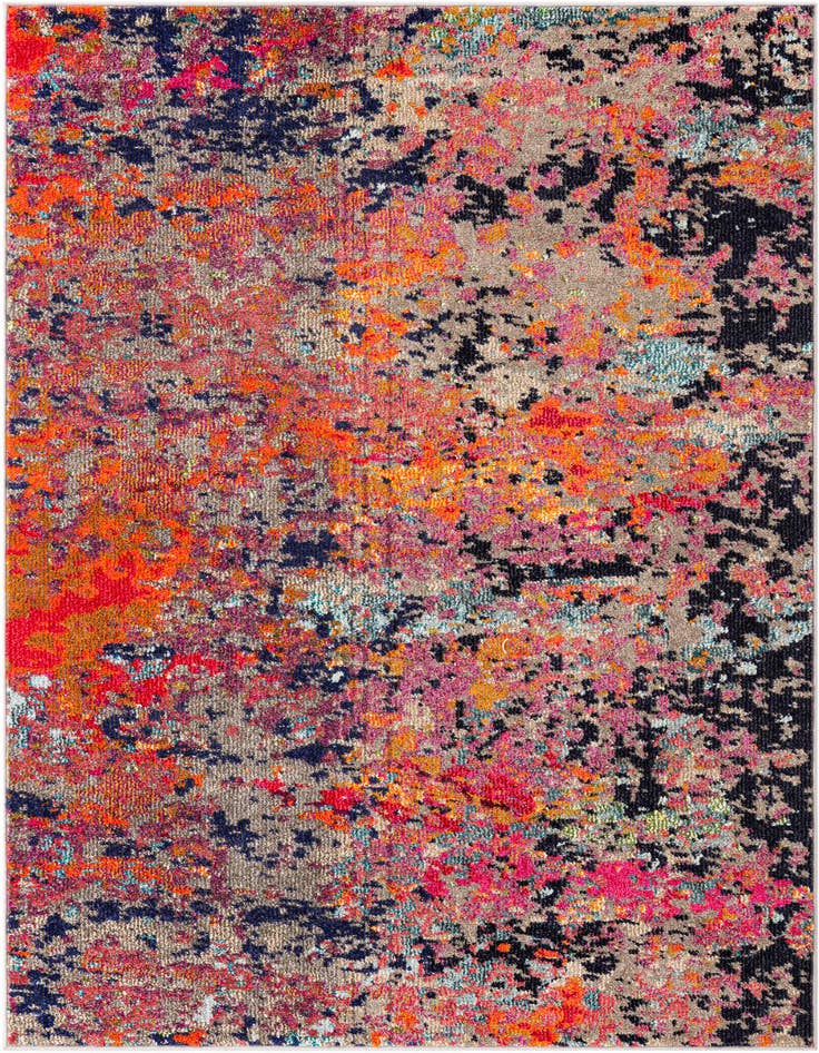 Detail image of 4' x 6' Washable Vivid Rug