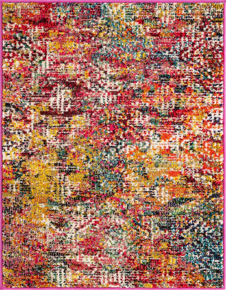 Detail image of 2' x 3' Washable Vivid Rug