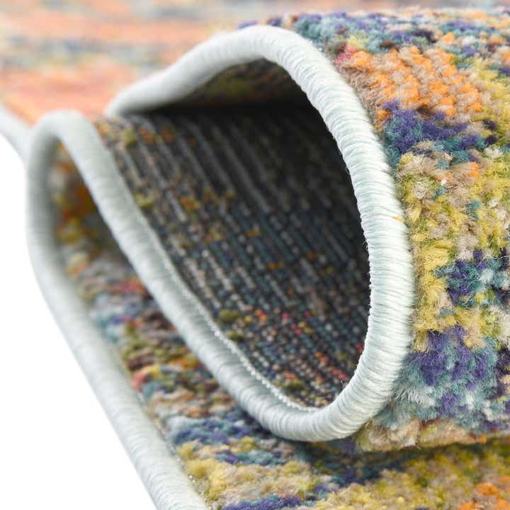 9' 10 x 14' Washable Vivid Rug