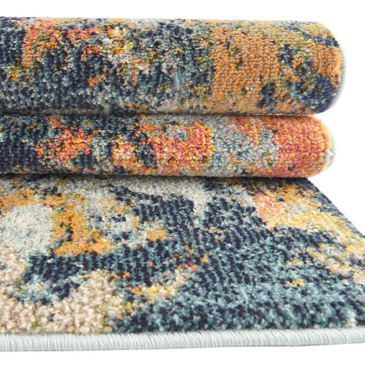 9' 10 x 14' Washable Vivid Rug