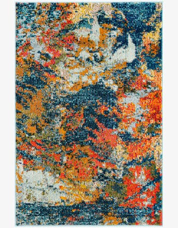 Washable Vivid Rug
