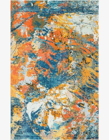 Washable Vivid Rug