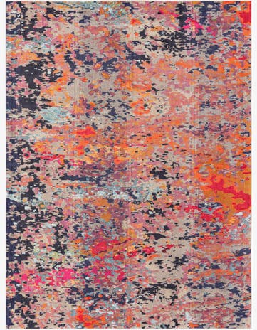 9' x 12' Washable Vivid Rug
