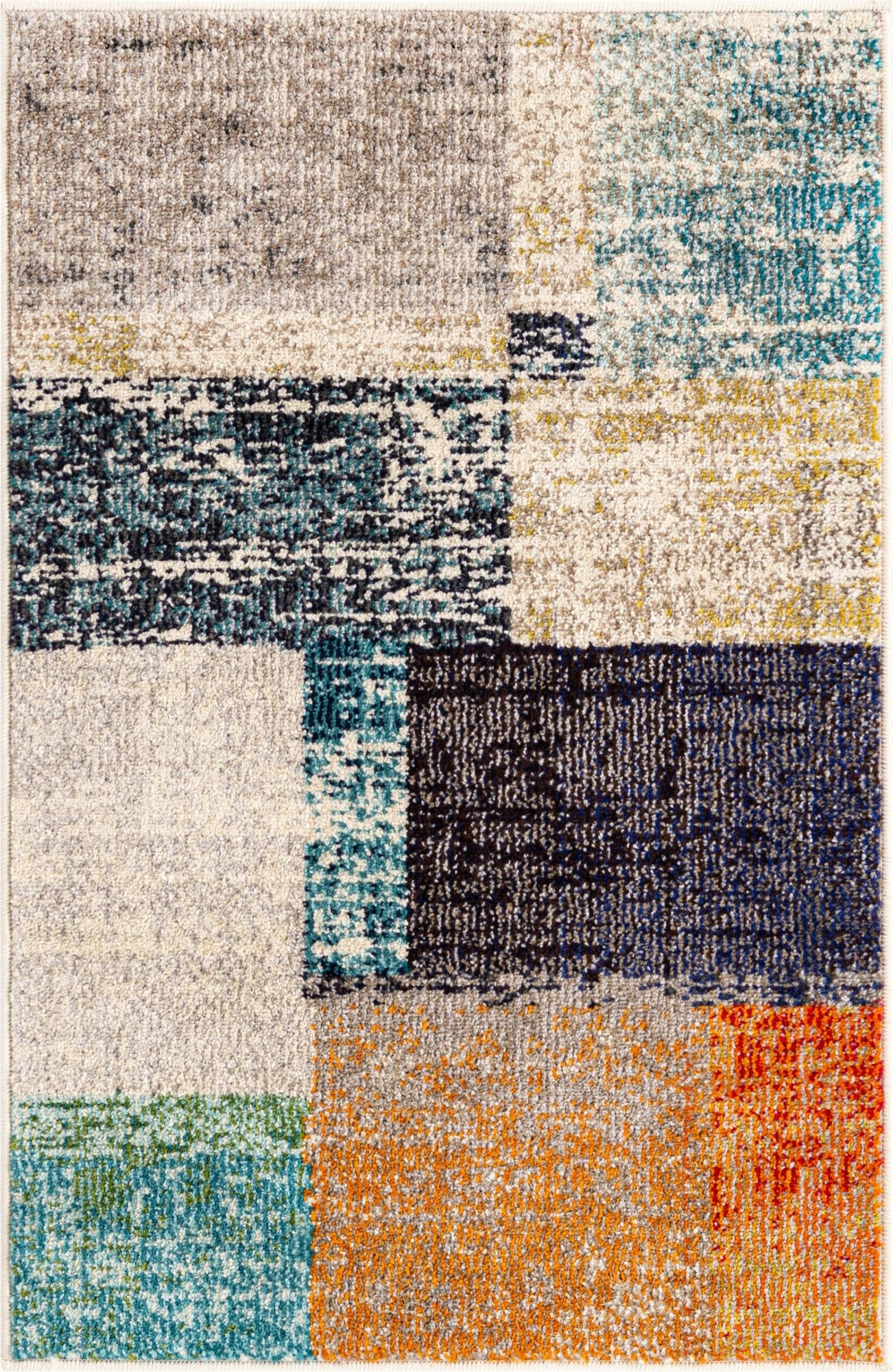 Primary image 2' 2 x 3'  Washable Vivid Rug