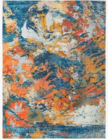 Washable Vivid Rug