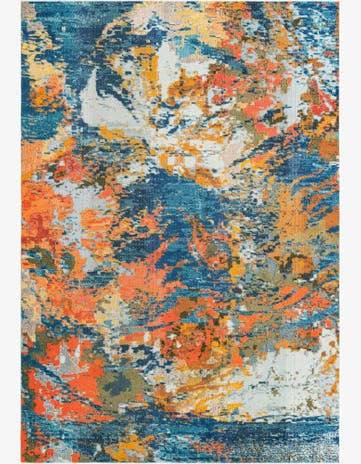 Washable Vivid Rug