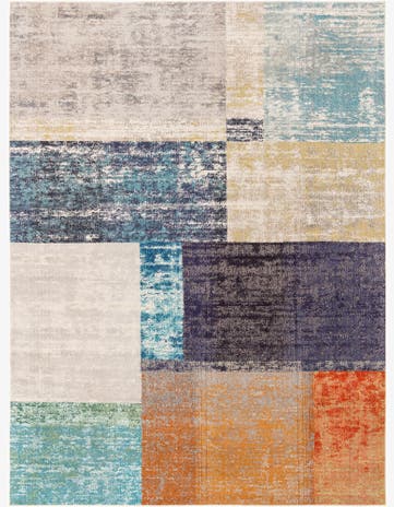 9' x 12' Washable Vivid Rug
