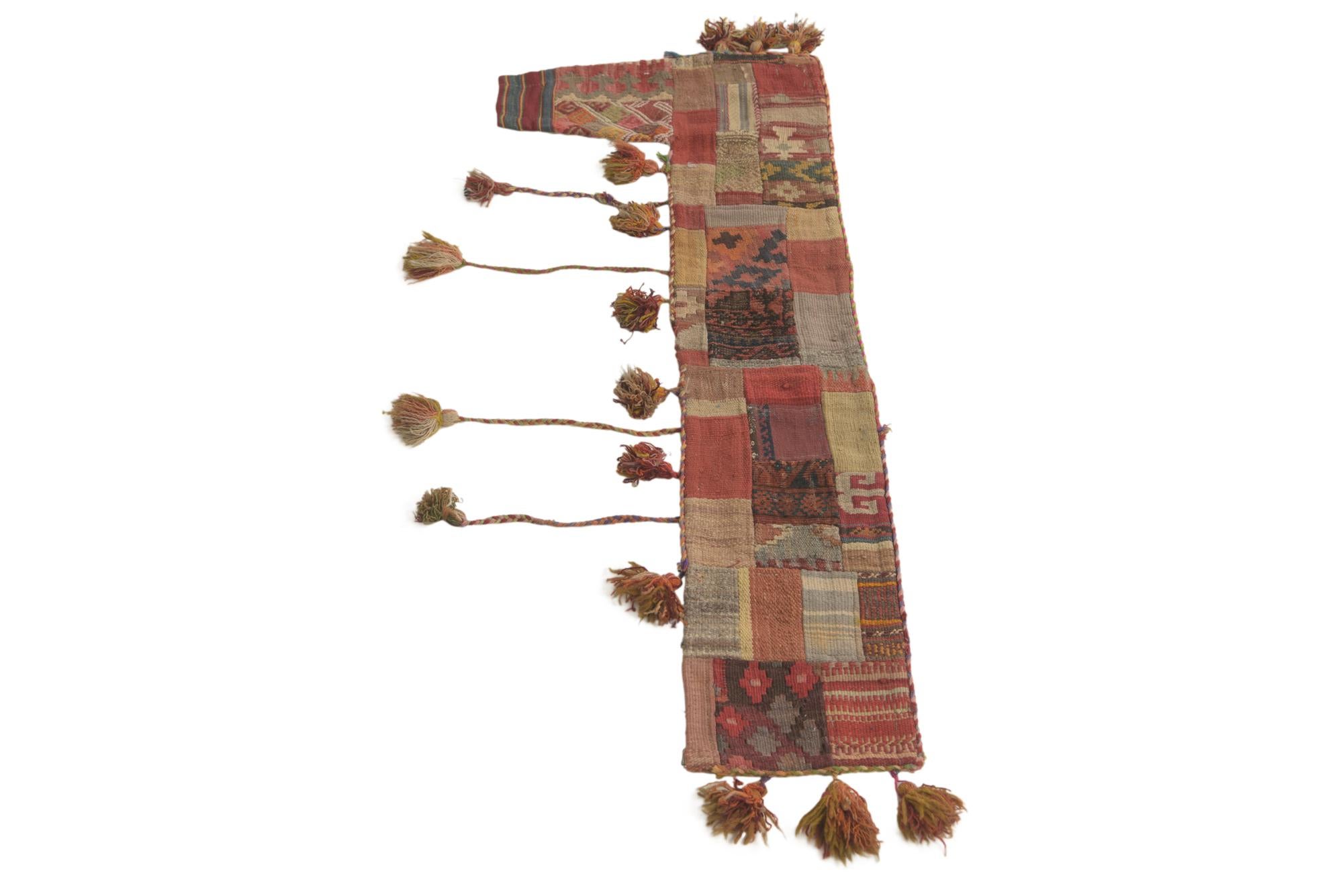 1' 7 x 4' 2 Hand Woven Wall Art Wool Rug