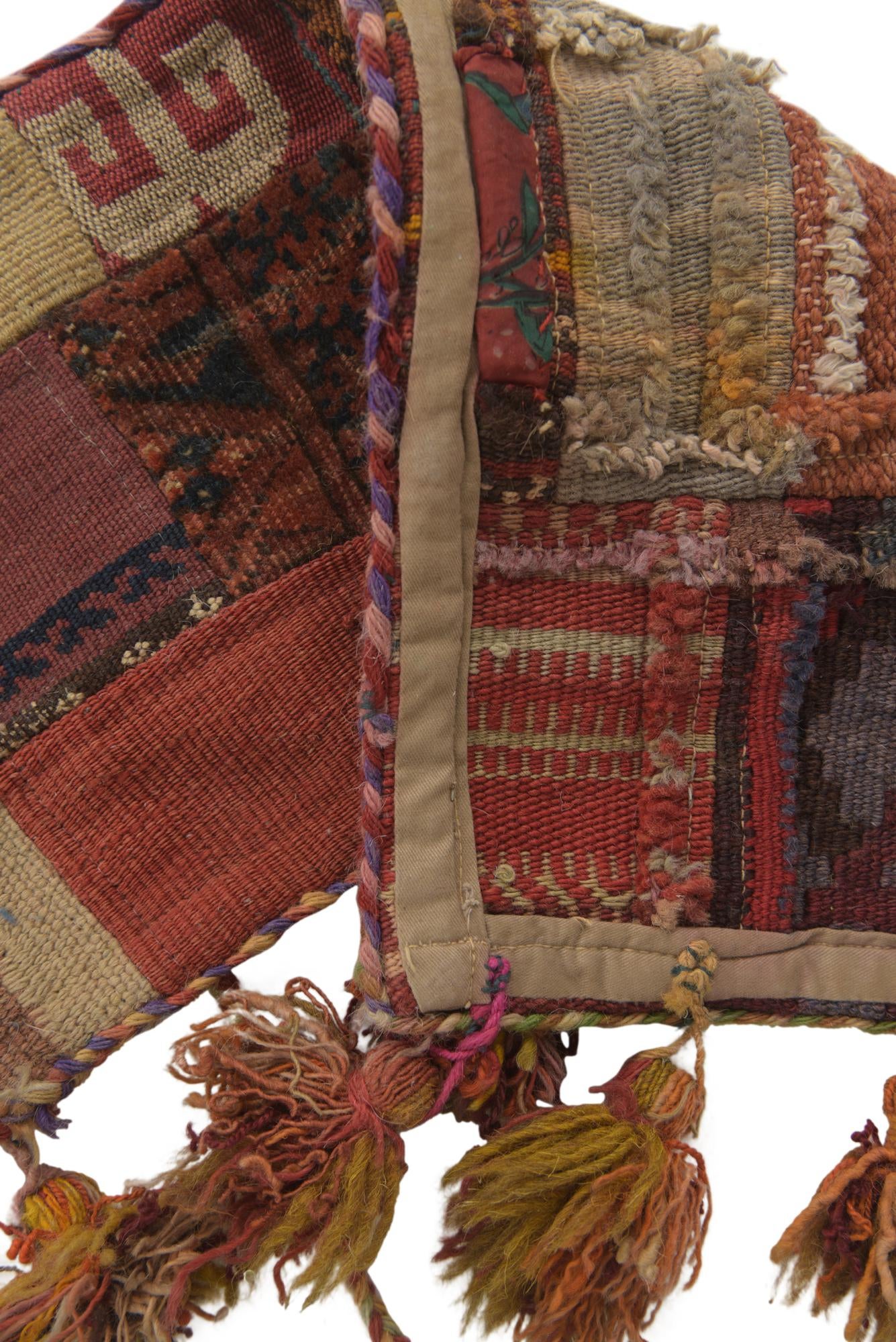 1' 7 x 4' 2 Hand Woven Wall Art Wool Rug