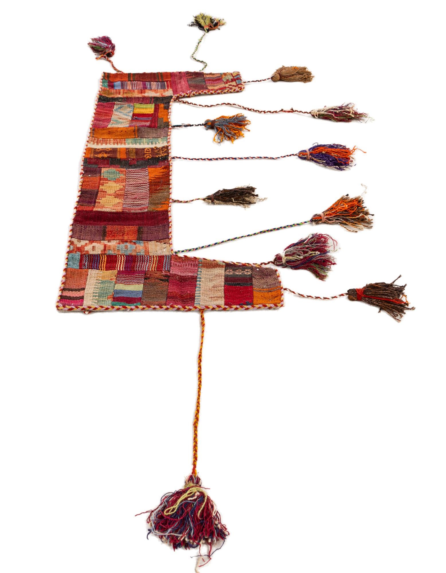 1' 8 x 4' 3 Hand Woven Wall Art Wool Rug