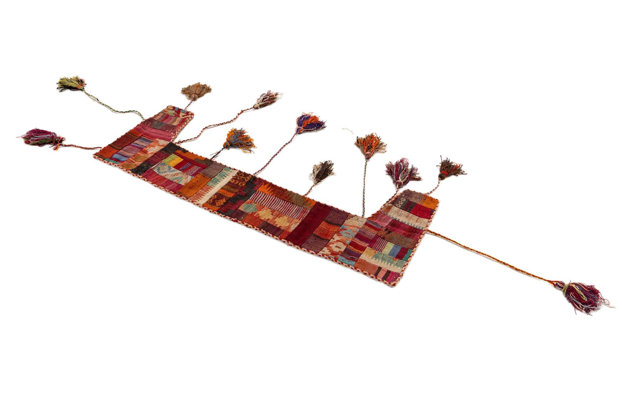 1' 8 x 4' 3 Hand Woven Wall Art Wool Rug